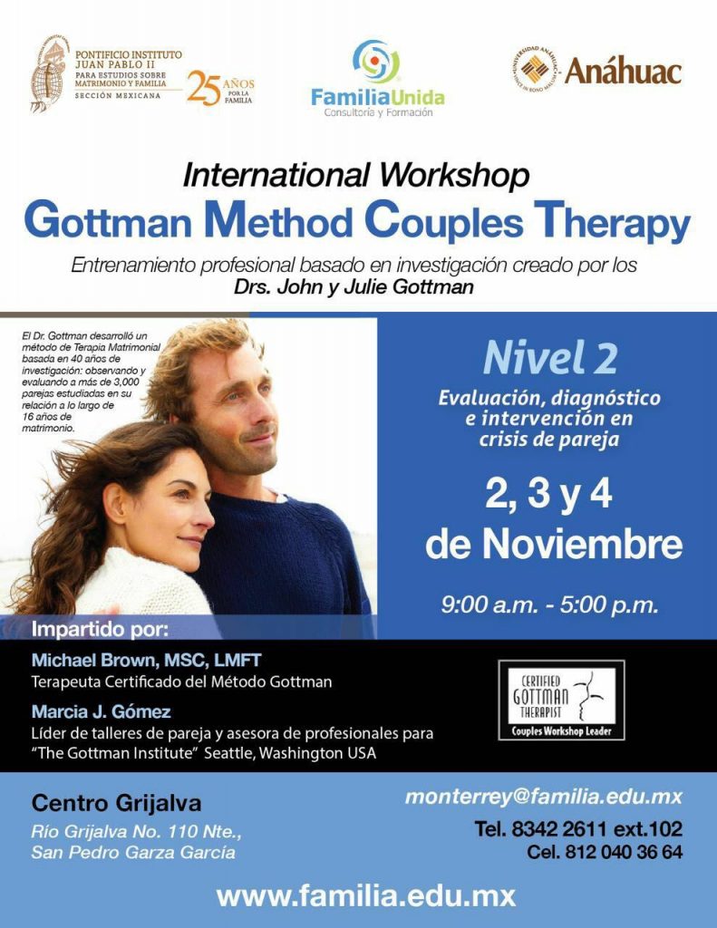 gottman method couples therapy